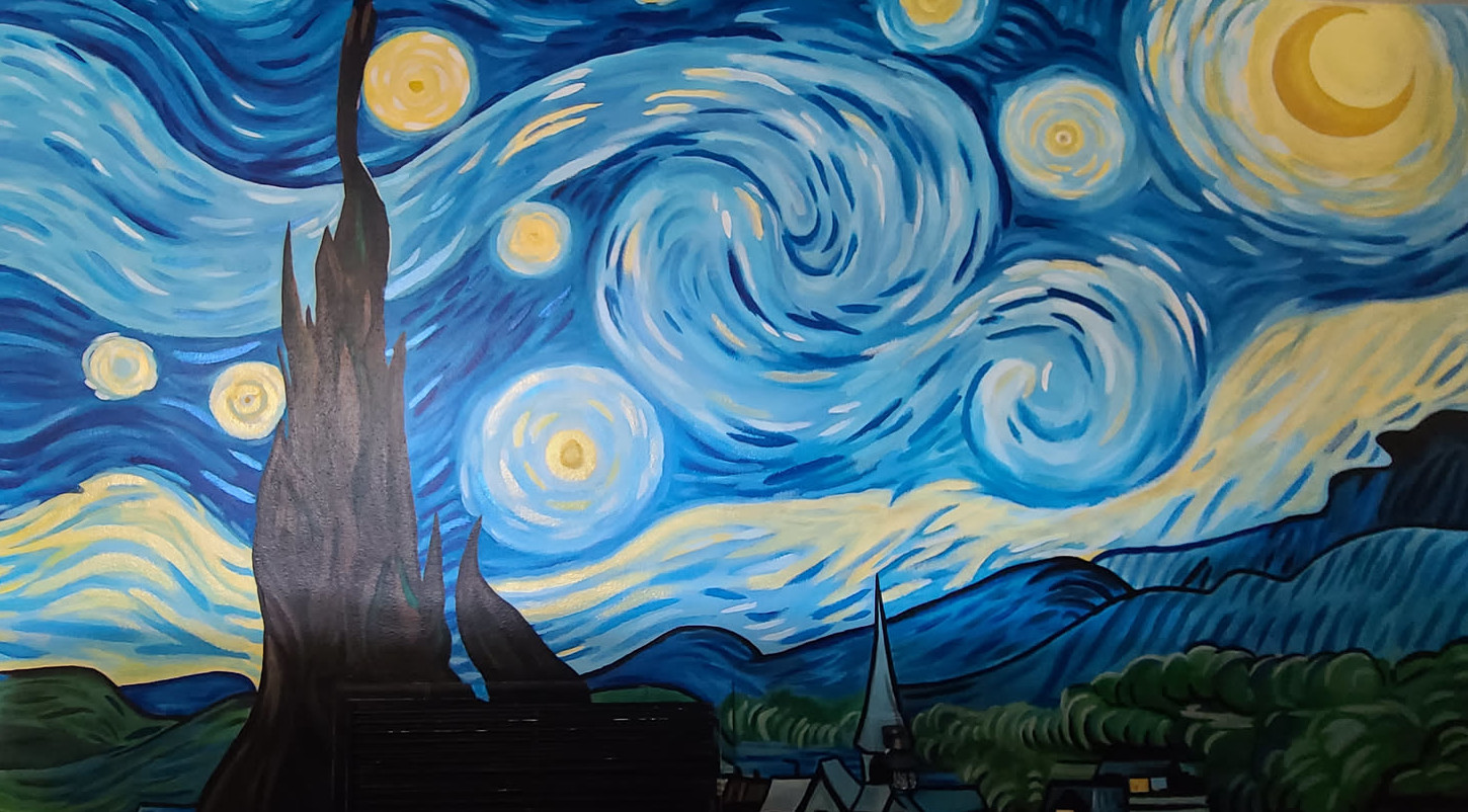 Starry Night artwork by Skye Dolan